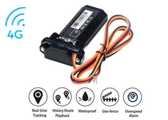 140mAh 4G GPS Tracker 95VDC GPRS GSM Real Time ACC Ignition