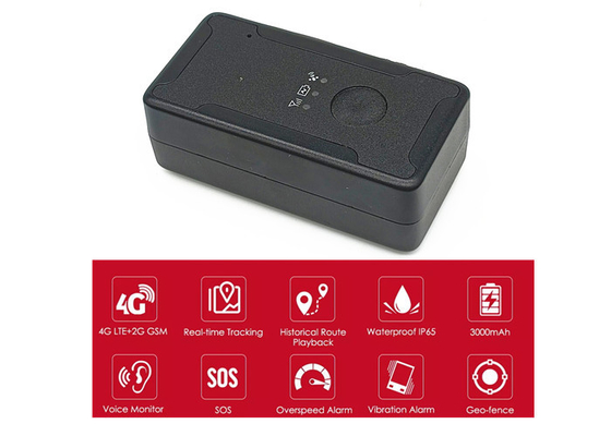 3000mAh Mini Magnetic GPS Tracker 4G Dispositivo antifurto per la localizzazione delle risorse